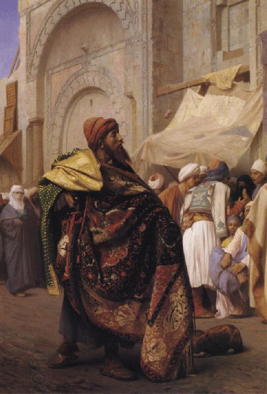 Jean - Leon Gerome The Carpet Merchant of Cairo China oil painting art